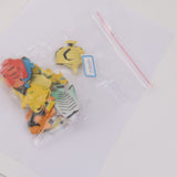 Maxbell Plastic Artificial Angel Fish Animals Toy Model 12pcs Colorful