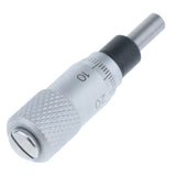 Maxbell 0-6.5mm 0.01 Micrometer Head Stop Spindle Lock, Metric, Spherical Face
