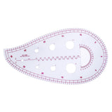 Maxbell 10pcs/Set French Curve Ruler Measure For Sewing Dressmaking Tailor Rulers