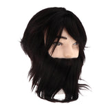 Maxbell 9inch Male Mannequin Head Hairdresser Training Head Manikin Cosmetology Doll