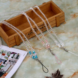 Maxbell Fashion Crystal Mobile / Cell Phone Holder Lanyard Strap Rope Necklace
