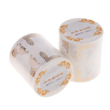 Maxbell 2 Rolls Washi Tape Masking Tape for Crafts Decoration