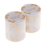 Maxbell 2 Rolls Washi Tape Masking Tape for Crafts Decoration