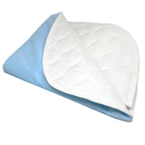 Maxbell Washable Reusable Postpartum Protection Underpads Overnight Large Light blue