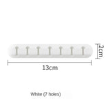 Maxbell 3/5/7 Hole Cable Tidy Clips Organiser Desk USB CHARGER CABLES 7 Hole