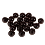 Maxbell 20x 16mm Clear Glass Marbles Kids Game Toy Vase Fish Tank Decor Black