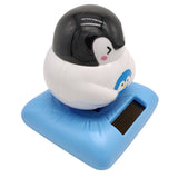 Maxbell Cute Solar Powered Dancing Penguin Figure Bobble Toy Home Desk Decor  B