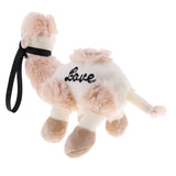 Maxbell Soft Plush Toys Alpaca Stuffed Animal Baby Kids Gift Animals Doll Style 4-Brown