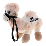 Maxbell Soft Plush Toys Alpaca Stuffed Animal Baby Kids Gift Animals Doll Style 4-Brown