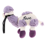 Maxbell Soft Plush Toys Alpaca Stuffed Animal Baby Kids Gift Animals Doll Style 4-Purple