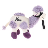 Maxbell Soft Plush Toys Alpaca Stuffed Animal Baby Kids Gift Animals Doll Style 4-Purple