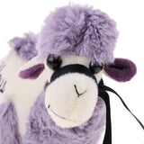 Maxbell Soft Plush Toys Alpaca Stuffed Animal Baby Kids Gift Animals Doll Style 4-Purple