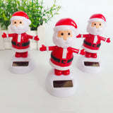 Maxbell Solar Powered Dancing Figurine Home Car Ornament Kids Toy Gift Santa Claus