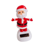 Maxbell Solar Powered Dancing Figurine Home Car Ornament Kids Toy Gift Santa Claus
