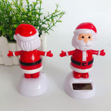 Maxbell Solar Powered Dancing Figurine Home Car Ornament Kids Toy Gift Santa Claus
