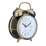 Maxbell Twin Bell Alarm Clock Dial, Backlight, Battery Operate Loud Alarm Clock Green Copper