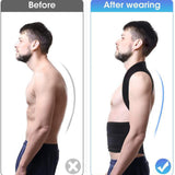 Maxbell Breathable Posture Corrector Spine and Back Support for Shoulders Back Brace S