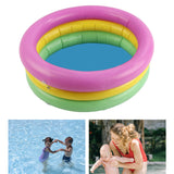 Maxbell Inflatable Kid Swimming Padding Pool Garden Summer Flat Bottom 60cm