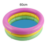 Maxbell Inflatable Kid Swimming Padding Pool Garden Summer Flat Bottom 60cm