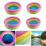 Maxbell Inflatable Kid Swimming Padding Pool Garden Summer Flat Bottom 60cm