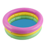 Maxbell Inflatable Kid Swimming Padding Pool Garden Summer Flat Bottom 60cm