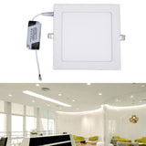 Maxbell Recessed Downlight Ceiling Light Kitchen Bedroom Workplace Square 12W 3500K