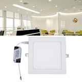 Maxbell Recessed Downlight Ceiling Light Kitchen Bedroom Workplace Square 12W 3500K