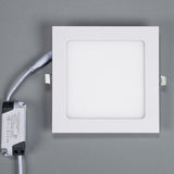 Maxbell Recessed Downlight Ceiling Light Kitchen Bedroom Workplace Square 9W 6500K