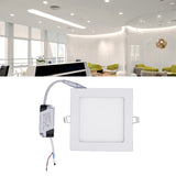 Maxbell Recessed Downlight Ceiling Light Kitchen Bedroom Workplace Square 9W 6500K