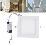 Maxbell Recessed Downlight Ceiling Light Kitchen Bedroom Workplace Square 9W 3500K