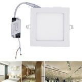 Maxbell Recessed Downlight Ceiling Light Kitchen Bedroom Workplace Square 9W 3500K