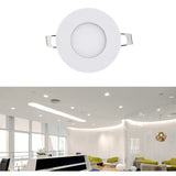 Maxbell Recessed Downlight Ceiling Light Bathroom Workplace Office 12W 3500K