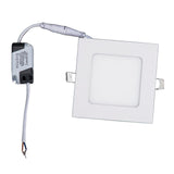 Maxbell Recessed Downlight Ceiling Light Kitchen Bedroom Workplace Square 3W 6500K