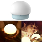 Maxbell Night Light Nightlight Cute Lamp Kid Gift Toddler Bedroom Blue Mushroom