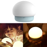 Maxbell Night Light Nightlight Cute Lamp Kid Gift Toddler Bedroom Blue Mushroom