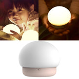 Maxbell Night Light Nightlight Cute Lamp Kid Gift Toddler Bedroom Pink Mushroom