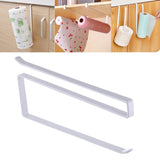 Maxbell 1x Toilet Paper Towel Holder Kitchen Roll Rack Under Cabinet Storage Shelf