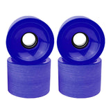 Maxbell 4Pcs Skateboard Wheels Set Replacement PU Roller 78A Longboard Parts Blue