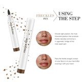 Maxbell Natural Freckle Pen Lasting Soft Dot Sopt Pen Sunkissed Makeup Light Brown