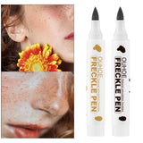 Maxbell Natural Freckle Pen Lasting Soft Dot Sopt Pen Sunkissed Makeup Light Brown