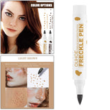 Maxbell Natural Freckle Pen Lasting Soft Dot Sopt Pen Sunkissed Makeup Light Brown