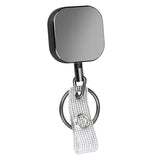 Retractable Badge Holders for Card Keychain Badge Holder Square