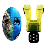 Maxbell Scuba Diving Swimming Bite Mouthpiece Moldable Octopus Regulators Yellow