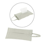 Maxbell Tissue Bag Holders Tissue Cover Napkin Holder Paper Holder Light Gray