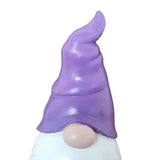 Maxbell Faceless Garden Gnome Statue Outdoor Yard Figurine Sculpture Arts Purple