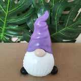 Maxbell Faceless Garden Gnome Statue Outdoor Yard Figurine Sculpture Arts Purple