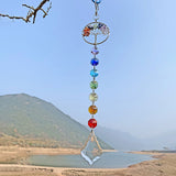 Maxbell Crystal Pendant Decorative Kitchen Home Window Hanging Decor Wind Chimes