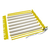 Maxbell Egg Incubator Tray Rotary Automatic Egg Turner for Duck Goose 7 Tubes