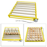 Maxbell Egg Incubator Tray Rotary Automatic Egg Turner for Duck Goose 7 Tubes