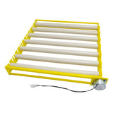 Maxbell Egg Incubator Tray Rotary Automatic Egg Turner for Duck Goose 7 Tubes
